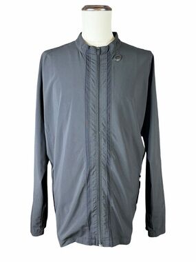 10/$25🦋 BCG Black Mesh Panel Full Zip Windbreaker - Size XL